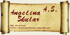Angelina Skular vizit kartica